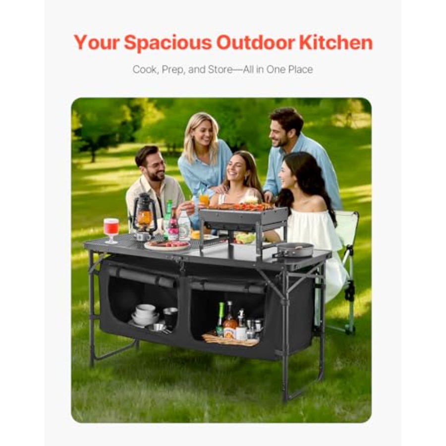 Kamp Mutfak Masası, Katlanabil - Camping Outdoor Cooking Table incelemesi ve fiyatı